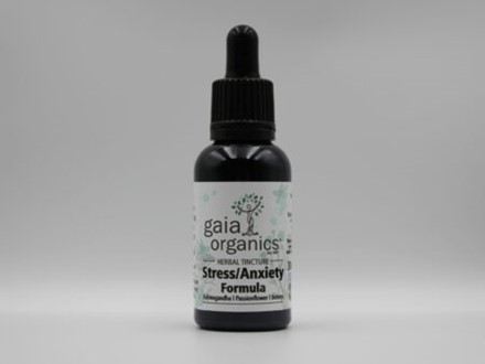 Gaia Organics Herbal Tincture – Stress/Anxiety 30ml BE-GO-0012